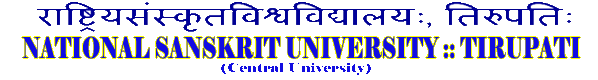rashtriya sanskrit vidyapeeth tirupati recruitment notification 2020 National Sanskrit University Tirupati Jobs
